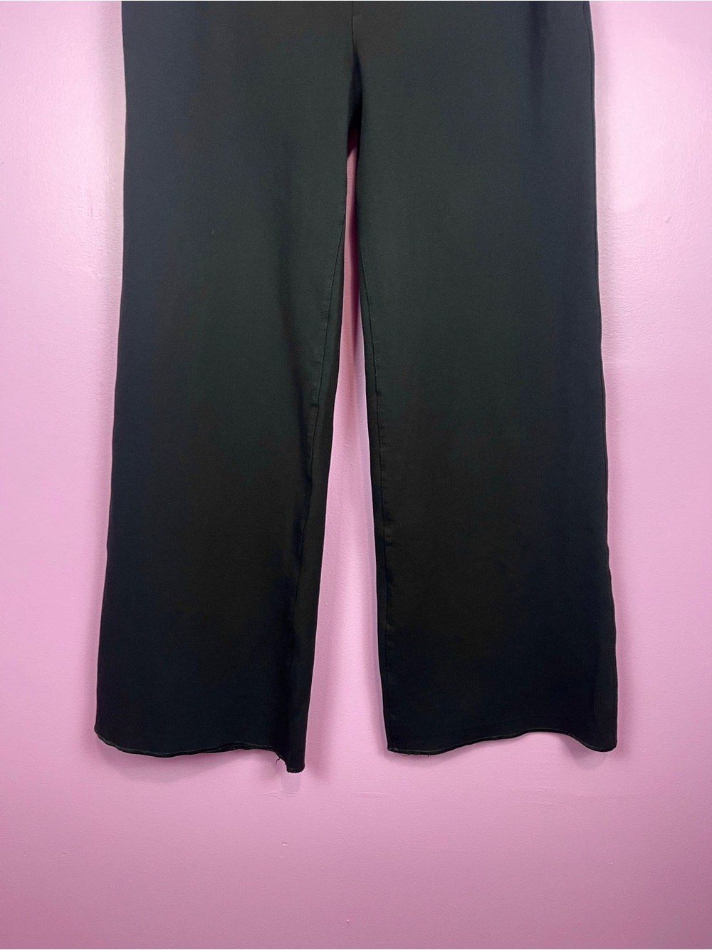SPANX PerfectFit Ponte Wide Leg Pants Black Smoothing Pull-On Women’s Large - Picture 6 of 14